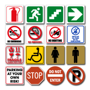 safety signs