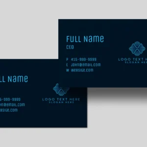 Business Card Design - Double Sided, Complex Designs